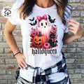 Halloween Ghost PNG | Cute Black Cat Pumpkin | Pink Coquette Bow | Sublimation PNG | Digital Download